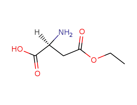 Molecular Structure of 4070-43-3 (4-ethyl hydrogen L-aspartate)