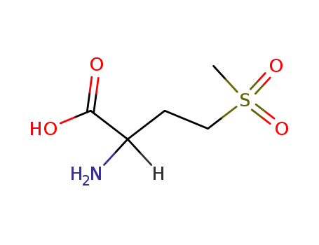 Molecular Structure of 820-10-0 (DL-METHIONINE SULFONE)