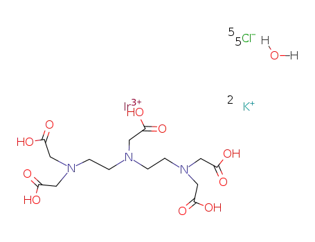 iridium(III) pentachloro(diethylenetriaminepenta-acetate) pentahydrate
