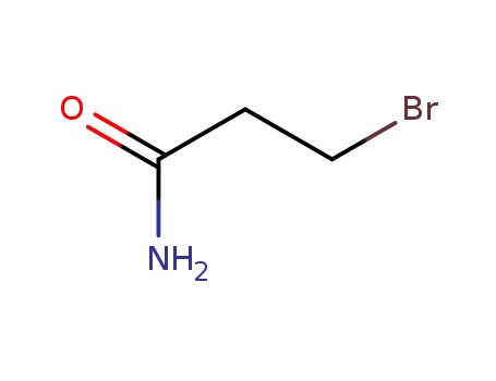 Molecular Structure of 6320-96-3 (3-Bromopropionamide)