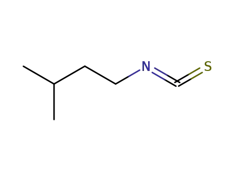 Molecular Structure of 628-03-5 (3-Methylbutyl isothiocyanate)