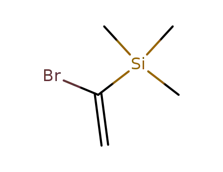 Molecular Structure of 13683-41-5 ((1-BROMOVINYL)TRIMETHYLSILANE)
