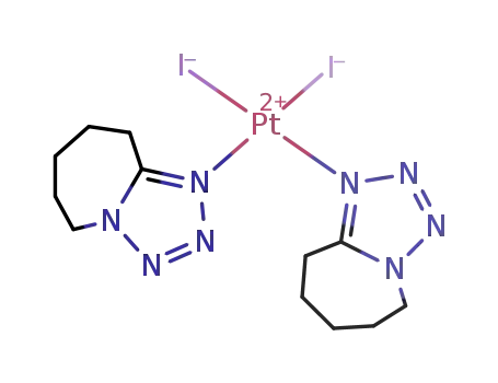 cis-Pt(pentamethylenetetrazole)2I2