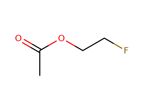 Molecular Structure of 462-26-0 (beta-fluoroethylacetate)