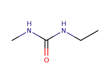 Molecular Structure of 28145-10-0 (1-ethyl-3-methyl-urea)