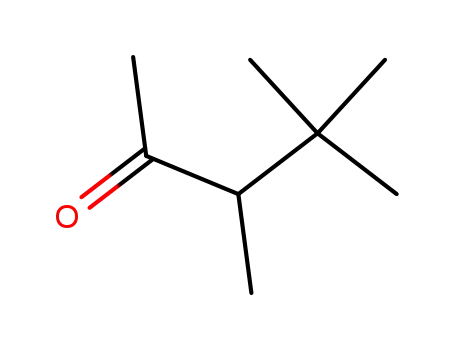 Molecular Structure of 5340-45-4 (3,4,4-trimethylpentan-2-one)
