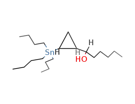 (1RS)-1-[(1RS,2SR)-2-(tributylstannyl)cyclopropyl]hexan-1-ol