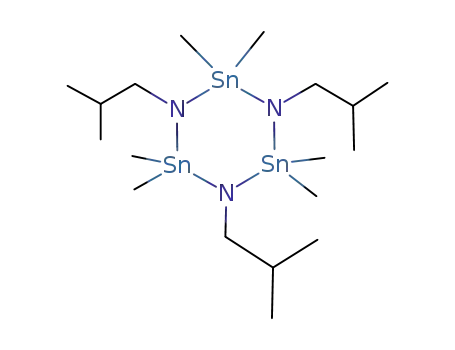 [(CH3)2SnN(CH2CH(CH3)2)]3