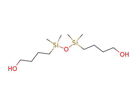 Molecular Structure of 5931-17-9 (1,3-Bis(4-hydroxybutyl)tetramethyldisiloxane)
