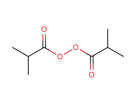 Molecular Structure of 3437-84-1 (Diisobutyryl peroxide(in solution,content≤52%))