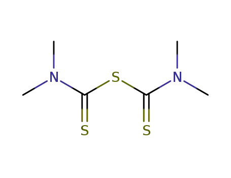 Molecular Structure of 97-74-5 (Bis(dimethylthiocarbamyl) sulfide)