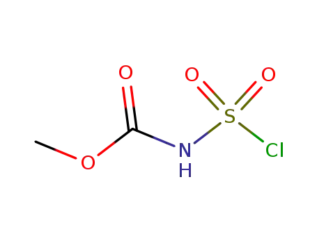 Molecular Structure of 36914-92-8 (Carbamic acid, N-(chlorosulfonyl)-, methyl ester)