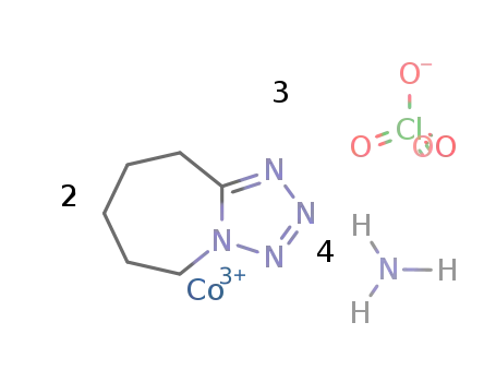 tetraammine-bis(cyclopentamethylenetetrazole)cobalt(III) perchlorate