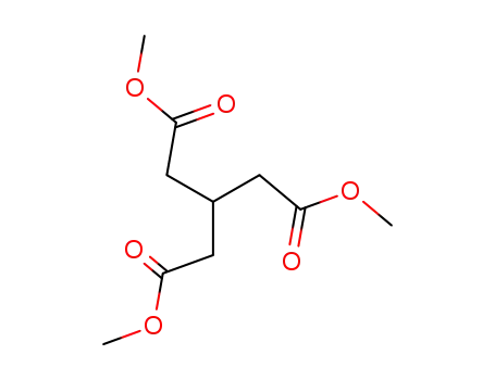 Molecular Structure of 57056-38-9 (Pentanedioic acid, 3-(2-methoxy-2-oxoethyl)-, dimethyl ester)