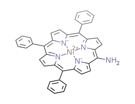 5-amino-10,15,20-triphenylporphyrinatonickel(II)
