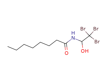 N-(2,2,2-tribromo-1-hydroxy-ethyl)-octanamide