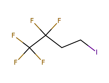 Molecular Structure of 40723-80-6 (1,1,1,2,2-Pentafluoro-4-Iodobutane)