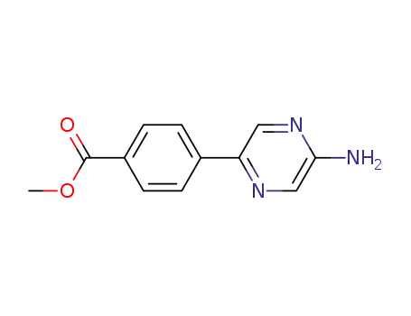 methyl 4-(5-aminopyrazin-2-yl)benzoate