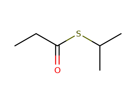 Molecular Structure of 2432-47-5 (Thiopropionic acid S-isopropyl ester)