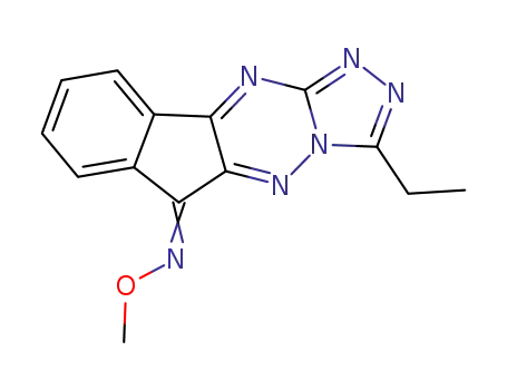 1-ethyl-2,3,4,10,10a-pentaaza-cyclopenta[b]fluoren-9-one O-methyl-oxime