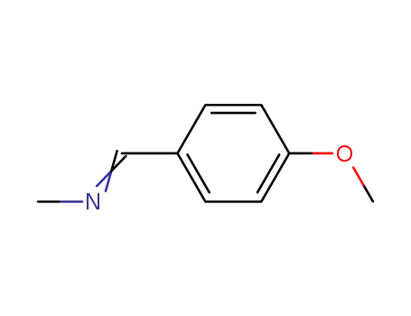 Molecular Structure of 13114-23-3 (4-Methoxybenzaldehyde N-MethyliMine)