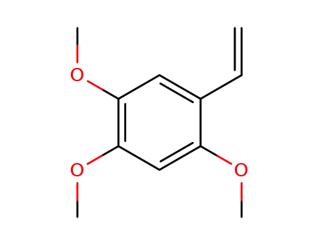 Molecular Structure of 17598-03-7 (2,4,5-trimethoxystyrene)