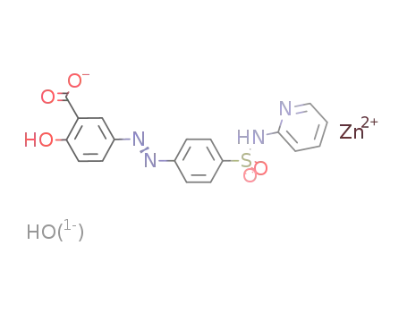 [Zn(sulfasalazine(-1H))(μ-OH)]