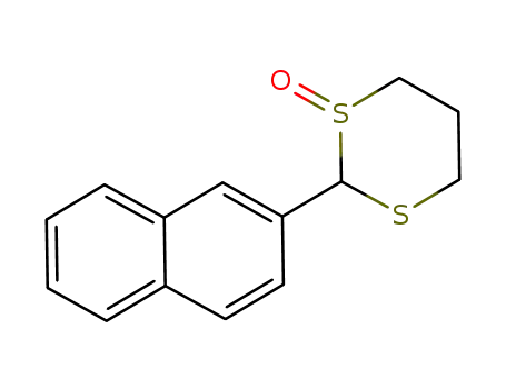 2-(naphthalene-2-yl)-1,3-dithiane-1-oxide