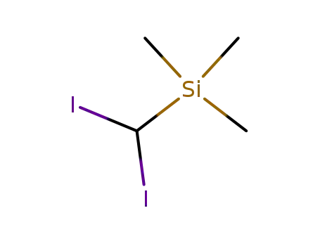 Molecular Structure of 29955-07-5 (Silane, (diiodomethyl)trimethyl-)