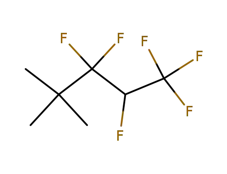 Molecular Structure of 53005-29-1 (Pentane, 1,1,1,2,3,3-hexafluoro-4,4-dimethyl-)