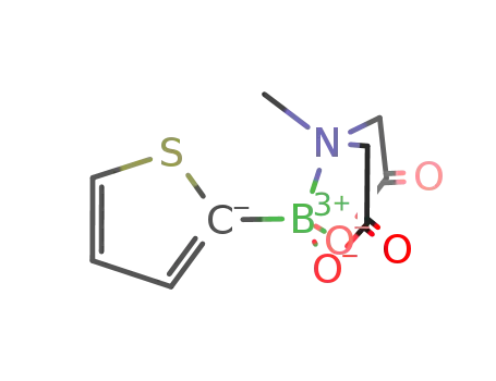 Molecular Structure of 1158984-92-9 (2-Thiopheneboronic acid MIDA ester)
