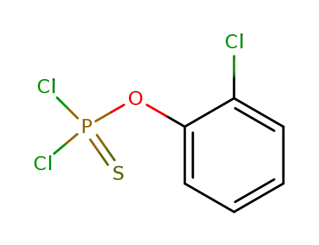 Molecular Structure of 68591-34-4 (2-CHLOROPHENYL DICHLOROTHIOPHOSPHATE)