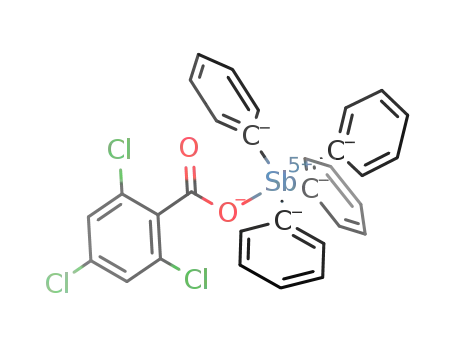 Ph4Sb(2,4,6-trichlorobenzoate)