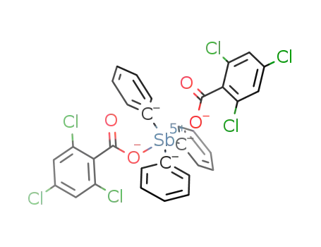 Ph3Sb(2,4,6-trichlorobenzoate)2