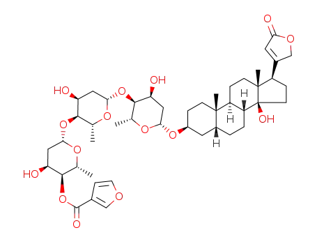 digitoxin 4"'-(furan-3-carboxylate)