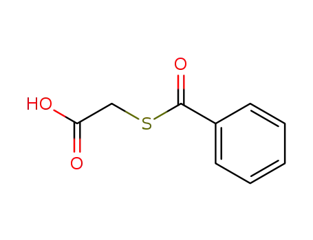 Molecular Structure of 6398-74-9 (Acetic acid, (benzoylthio)-)