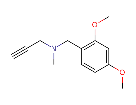 N-(2,4-dimethoxybenzyl)-N-methylprop-2-yn-1-amine