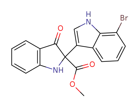 methyl-2-(7-bromo-1H-indol-3-yl)-3-oxoindoline-2-carboxylate