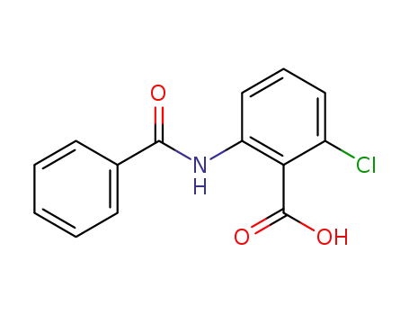 Molecular Structure of 19407-43-3 (6-Chloro-N-benzoylanthranilic acid)