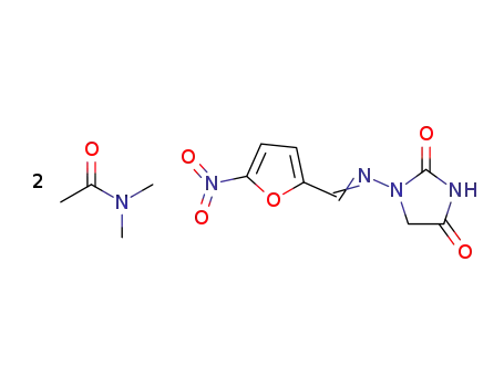 nitrofurantoin dimethylacetamide disolvate
