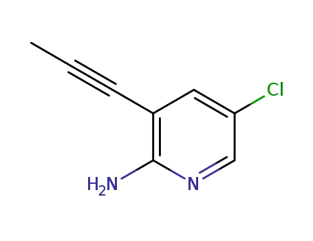 5-chloro-3-prop-1-ynyl-pyridin-2-ylamine