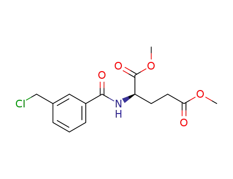 (R)-dimethyl 2-(3-(chloromethyl)benzamido)pentanedioate