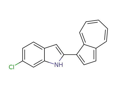 1-(6-chloroindol-2-yl)azulene
