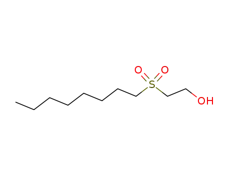 Molecular Structure of 20466-47-1 (2-(octylsulfonyl)ethanol)