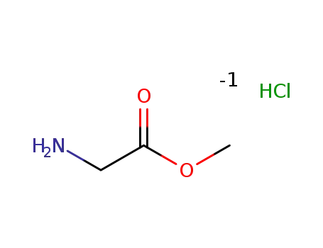 amino-acetic acid methyl ester hydrochloride salt