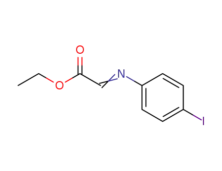 ethyl 2-((4-iodophenyl)imino)acetate