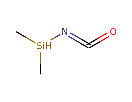 Molecular Structure of 100238-69-5 (Silane, isocyanatodimethyl-)