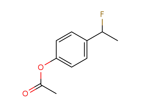 4-(1-fluoroethyl)phenyl acetate
