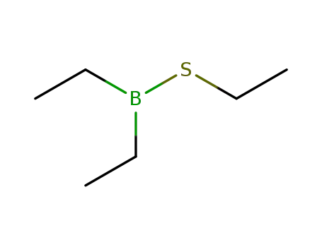 Molecular Structure of 4426-32-8 (Borinic acid,diethylthio-,ethyl ester )
