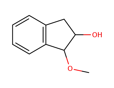 Molecular Structure of 71720-52-0 (1-methoxyindan-2-ol)